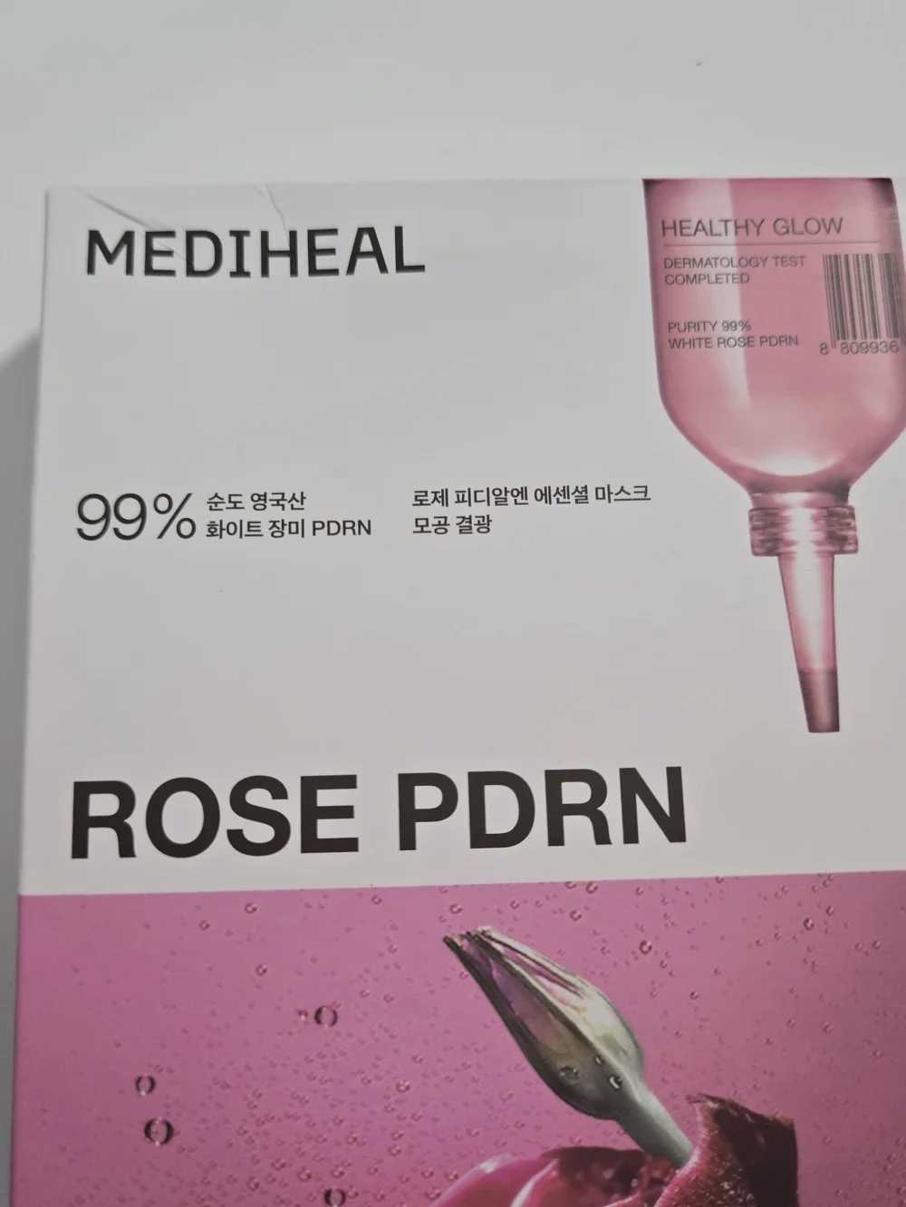 Mediheal Rose PDRN Hydrating Face Mask — Pink